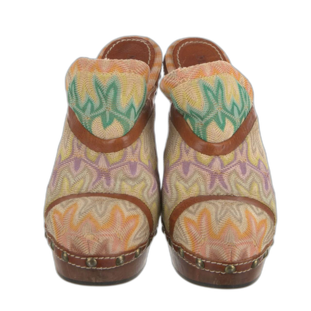 Vintage Missoni High Heel Clogs